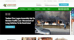 Desktop Screenshot of lagoshouseofassembly.gov.ng